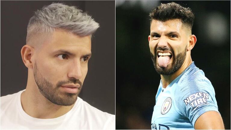 El radical cambio de look del Kun Agüero (Fotos: Instagram)