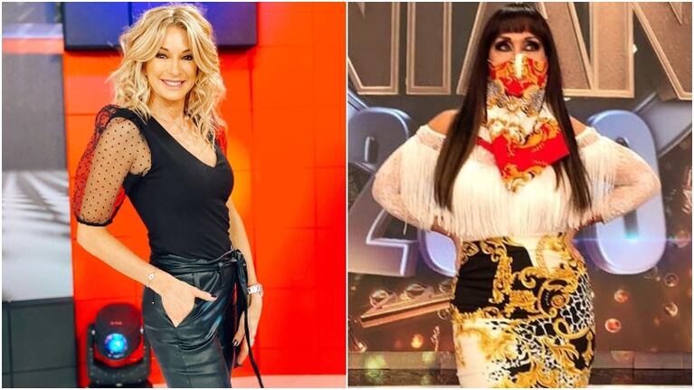 El reacción de Yanina Latorre ante la posibilidad de reemplazar a Moria Casán en el Cantando 2020 (Fotos: Instagram)