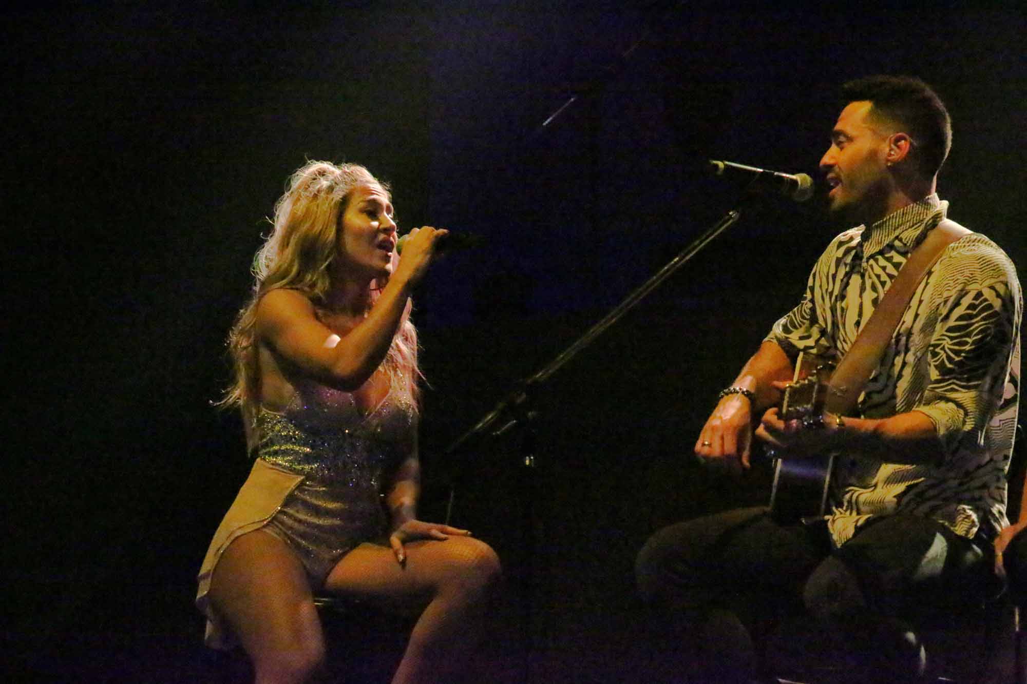 El recital de Jimena Barón en el teatro Ópera. Foto: Movilpress.