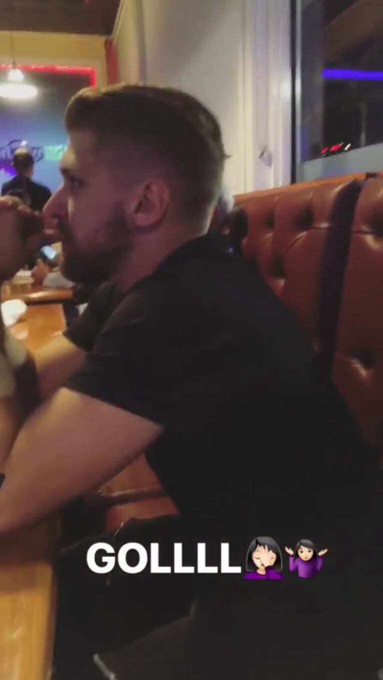 El "reclamo" de Barbie Vélez para su novio: "En vacaciones venimos a ver el Superclásico y no puedo gritar los goles de River"