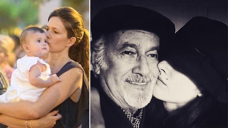 El recuerdo de Isabel Macedo a su padre: Me duele hasta el alma que no puedas venir a ver a mi bebita
