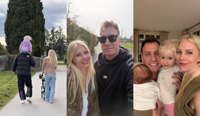 El reencuentro de Maxi López con su familia en Suiza: las esperadas fotos | Créditos: Instagram @officialmaxilopez
