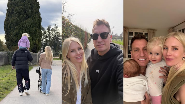 El reencuentro de Maxi López con su familia en Suiza: las esperadas fotos | Créditos: Instagram @officialmaxilopez