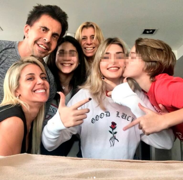 El reencuentro de Virginia Gallardo con Martita y Felipe, los hijos de Fort: "Mis chiquititos por siempre" 