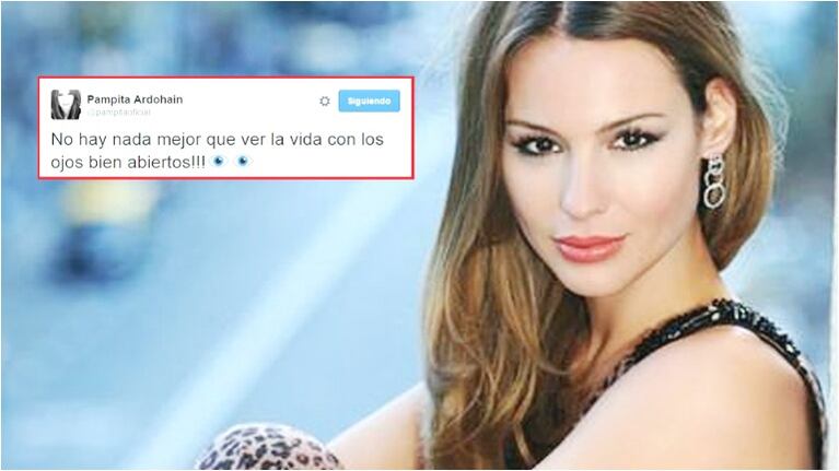 El reflexivo tweet de Pampita tras su separación (Foto: Web)