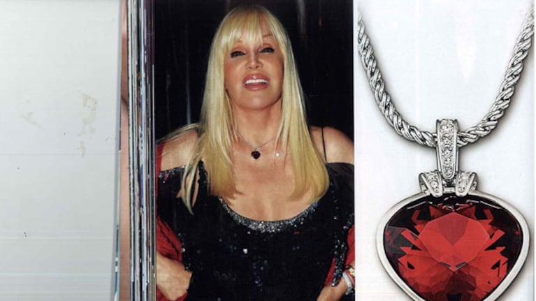 El regalo de Rod Stewart a Susana Giménez (Foto: Revista Caras).