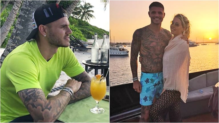 El regalo que Icardi le envió a Mauro Icardi desde Arabia Saudita (Fotos: Instagram)