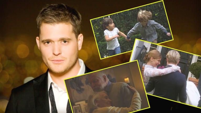 El regreso de Michael Bublé, tras la recuperación de Noah (Fotos: Web y Captura)