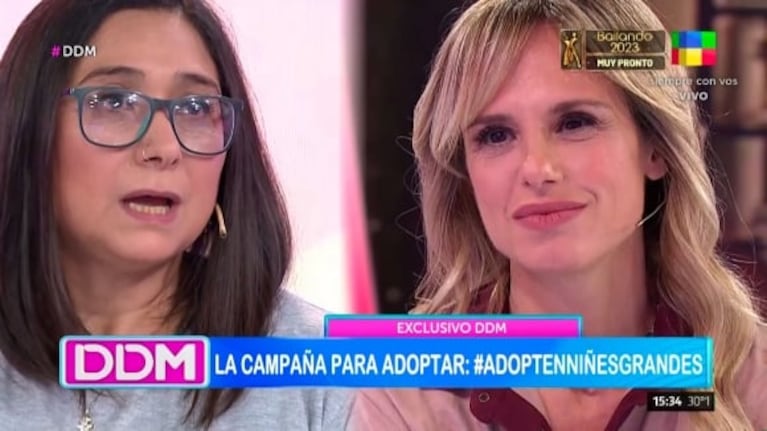 El relato de una madre que eligió adoptar chicos grandes emocionó a Mariana Fabbiani