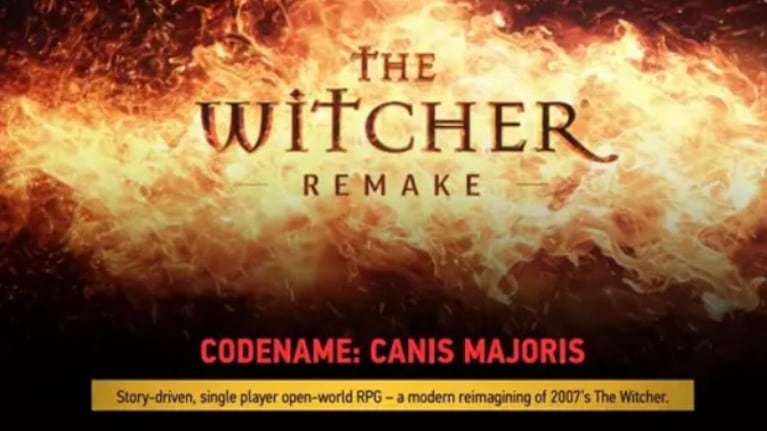 El remake del primer The Witcher con Unreal Engine 5 ofrecerá una aventura de mundo abierto