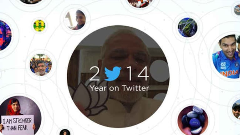 El repaso de 2014 en Twitter. (Imagen: web)