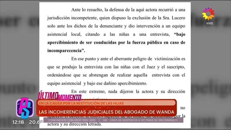 El revés judicial de Wanda Nara. (Foto: Puro Show).