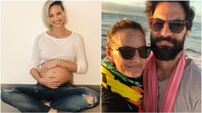 El Rifle Varela fue papá por primera vez con Pía Marcollese (Fotos: Instagram)