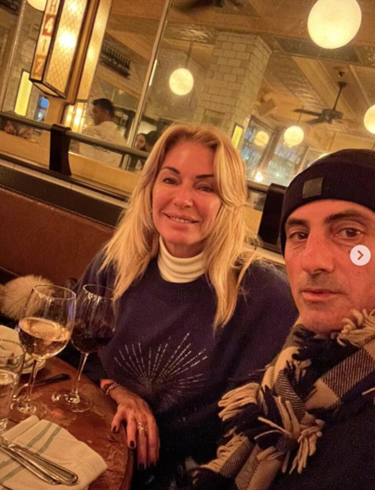 El romántico álbum de fotos de Yanina y Diego Latorre en Nueva York: “Con mi gran compañero”