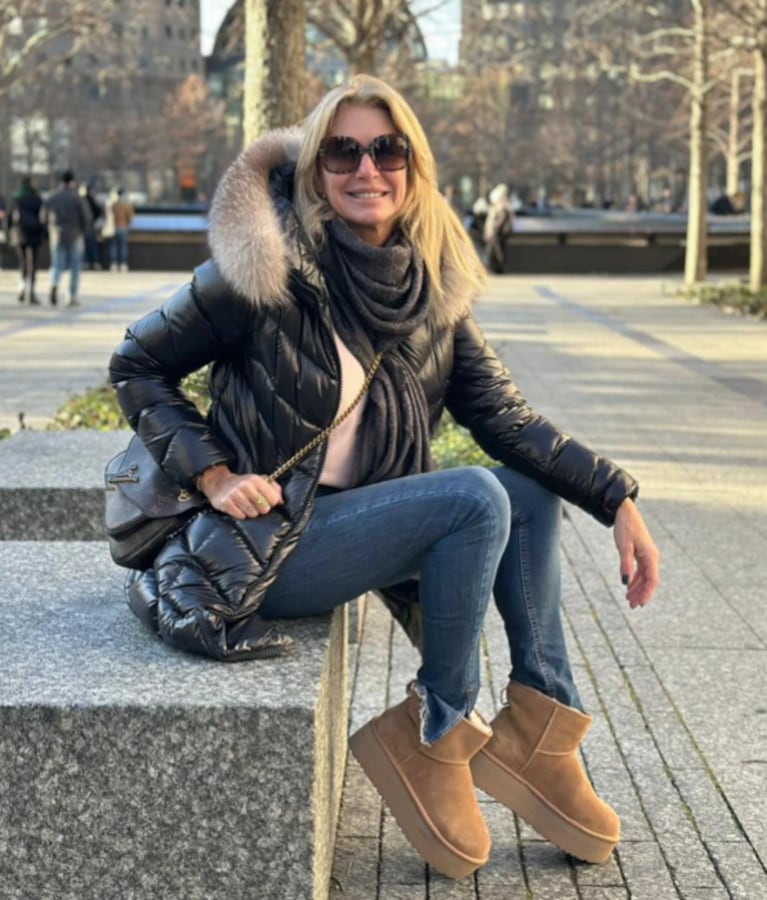 El romántico álbum de fotos de Yanina y Diego Latorre en Nueva York: “Con mi gran compañero”