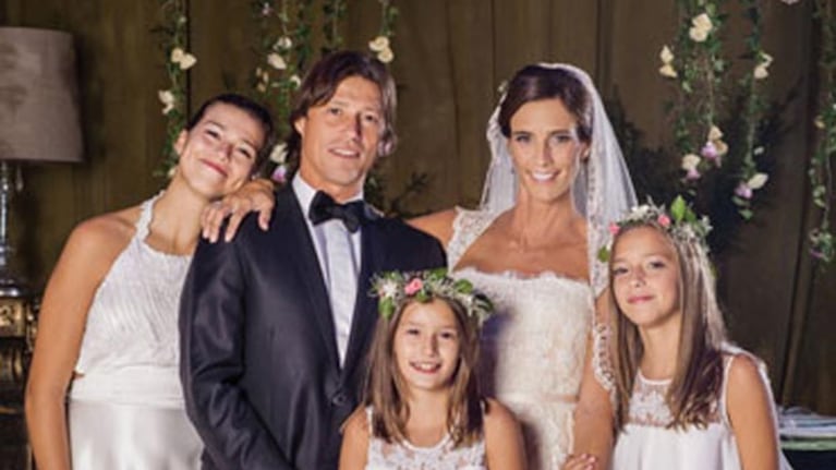El romántico casamiento de Matías Almeyda y Luciana García Pena. (Fotos: Hola.com.ar)