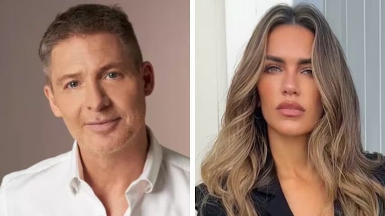 El romántico encuentro entre Rocío Robles y Adrián Suar. CRÉDITO: Instagram