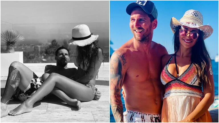 El romántico mensaje de Antonela Roccuzzo a Lionel Messi: Mirarte así siempre