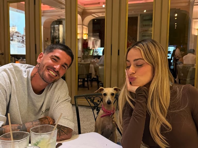 El romántico mensaje de Tini Stoessel a Rodrigo De Paul por su cumpleaños (Fotos de Instagram)
