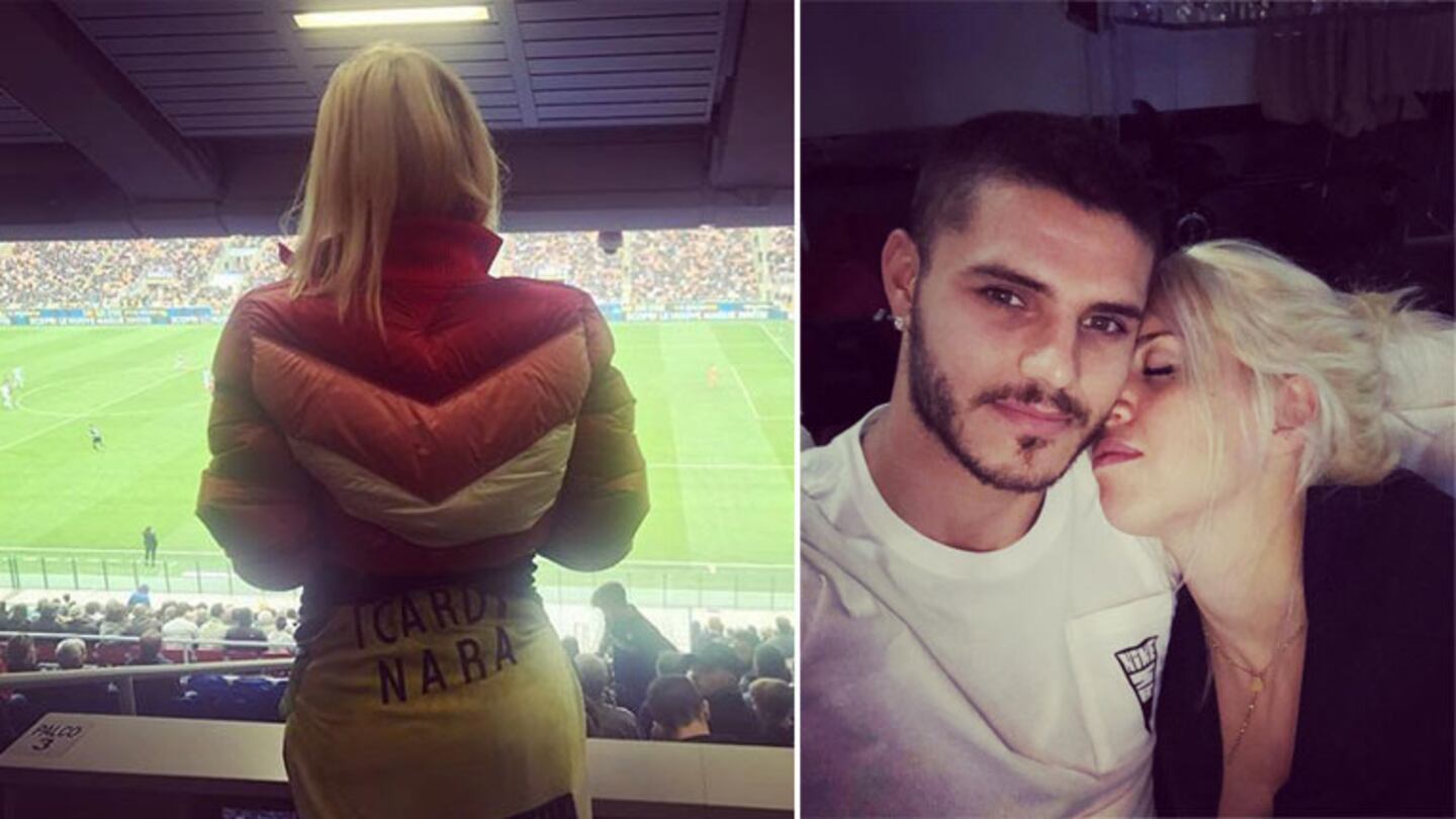 El romántico mensaje de Wanda Nara a Mauro Icardi: Siempre estaré detrás de ti .. para gritar tus goles o calmar tu...