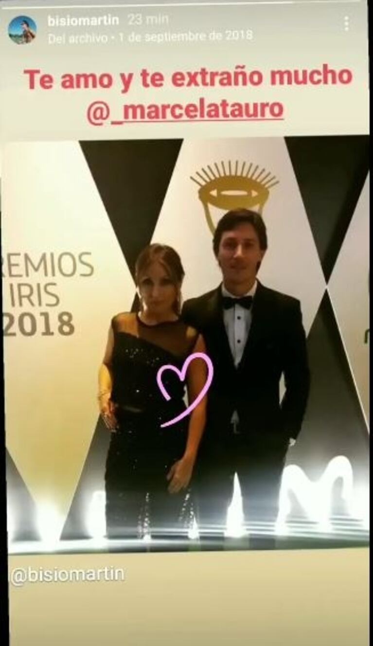 El romántico mensaje del novio de Marcela Tauro, tras el COVID positivo de la panelista: "Te amo y te extraño"