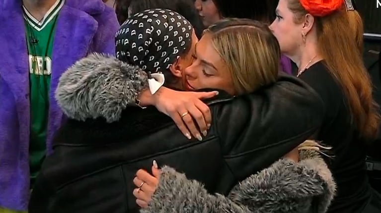 El romántico pacto de Franco Zunino con Nenu López en Gran Hermano (captura de Telefe)
