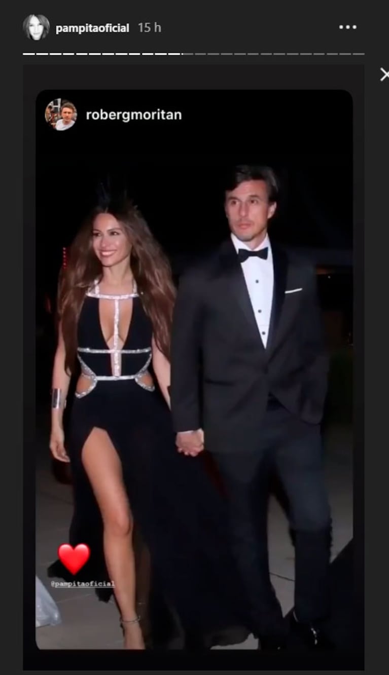 El romántico posteo de Roberto García Moritán, faltando dos semanas para su casamiento con Pampita