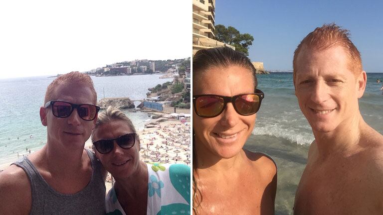 El romántico viaje de Martín Liberman por sus 15 años en pareja. Foto: Album de Martín Liberman