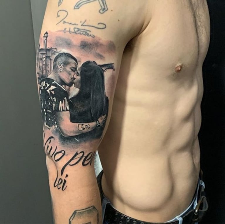 El romántico y jugadísimo tatuaje que Luifa Galesio se hizo por Ivana Icardi: ¡mirá qué se dibujo!