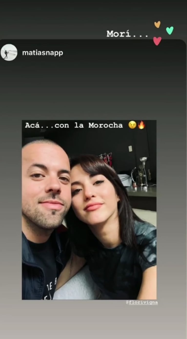 El rotundo cambio de look de Flor Vigna y el piropo de Mati Napp: "Acá, con la morocha"