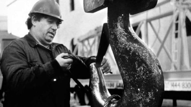 El Rulo, el personaje principal de la película Mundo Grúa.