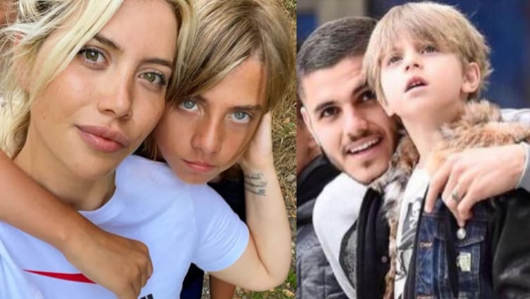 El saludo de cumpleaños de Mauro Icardi a Valentino, el hijo de Wanda Nara y Maxi López, tras la versión de mala relación.