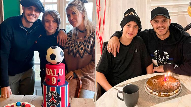 El saludo de Mauro Icardi por el cumple de Valentino Lopez ¡con un tierno apodo familiar: Se nos hace grande