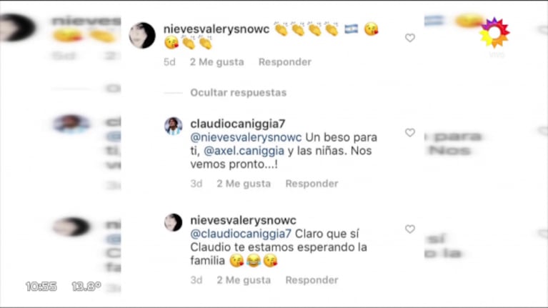 El secreto familiar que divide a Caniggia y Mariana Nannis: "Axel tuvo una hija y Claudio es el único que lo apoya"
