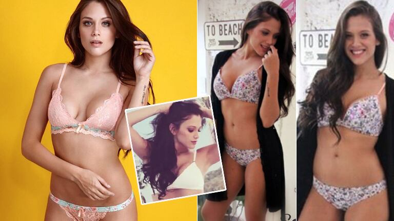 El sensual backstage de Barbie Vélez en ropa interior (Foto: redes sociales)