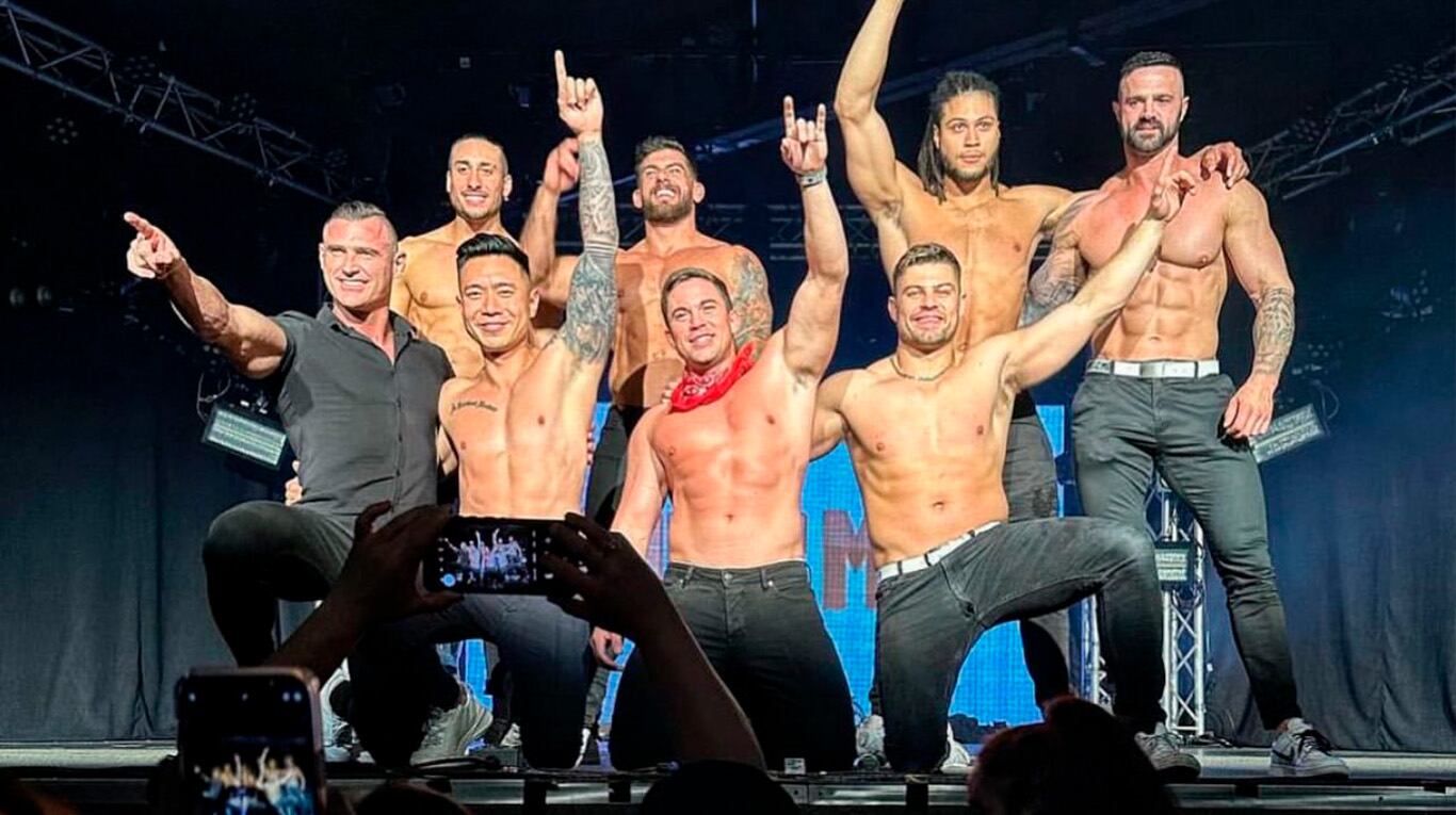 El show caliente Magic Men llega a la Argentina protagonizado por Will Parfitt, el clon de Channing Tatum