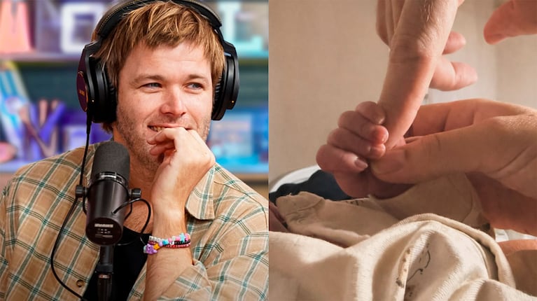 El significado del original nombre que Benjamín Amadeo le puso a su hijo recién nacido (Foto de Instagram)