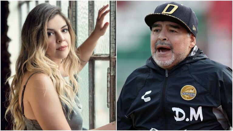 El significativo mensaje de Dalma Maradona tras su cruce mediático con Diego: Sos lo único que importa