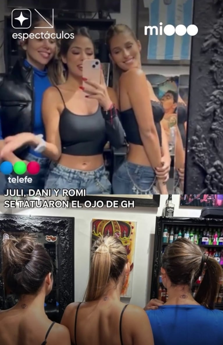 El significativo tatuaje que se hicieron Julieta, Romina y Daniela para sellar su amistad tras salir de Gran Hermano 2022: "Nos va a quedar para toda la vida"