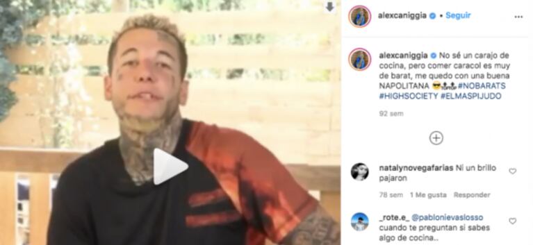 El sincericidio de Alexander Caniggia tras su confirmación en MasterChef Celebrity 2: “No sé un carajo de cocina"