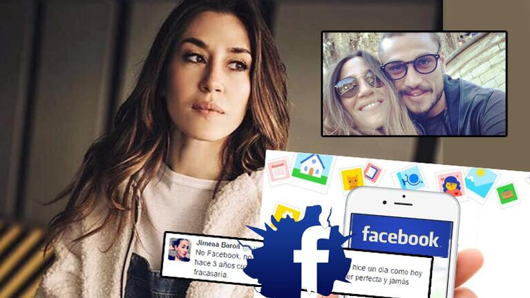 El sincericidio de Barón tras un recordatorio de Facebook (Foto: Instagram y web)