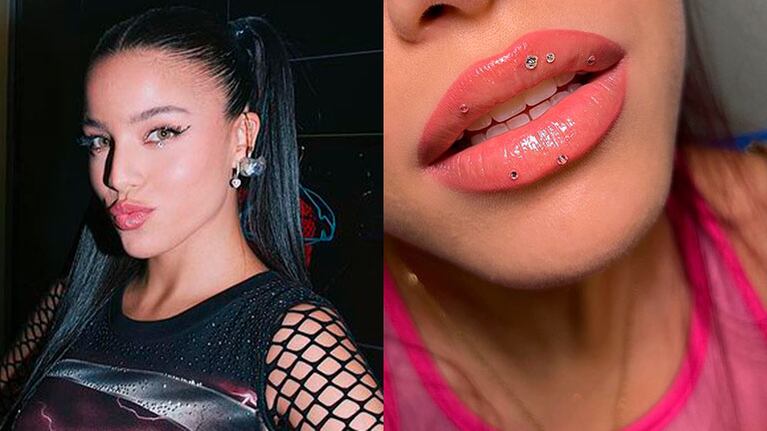 El sincericidio de Emilia Mernes tras ser tendencia por ponerse brillitos en los labios