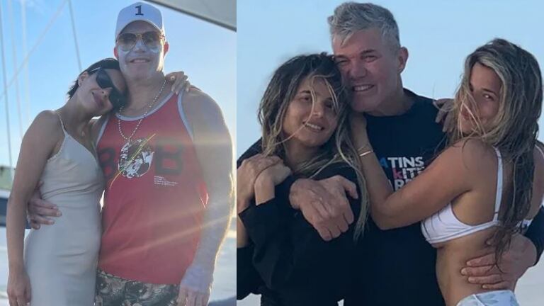 El sincericidio de Fernando Burlando sobre cómo reaccionaron sus hijas cuando se enteraron que Barby Franco estaba embarazada (Fotos: Instagram y Web)