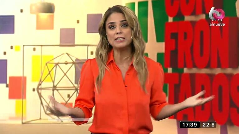 El sincericidio de Marina Calabró sobre el final de Confrontados (Foto: Captura)
