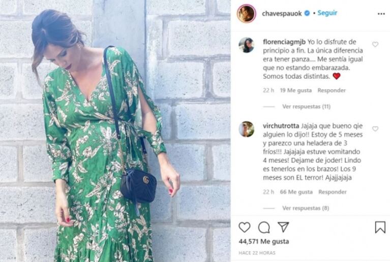 El sincericidio de Paula Chaves sobre el embarazo que provocó una 'grieta' entre seguidoras: "No es el mejor estado que describen"