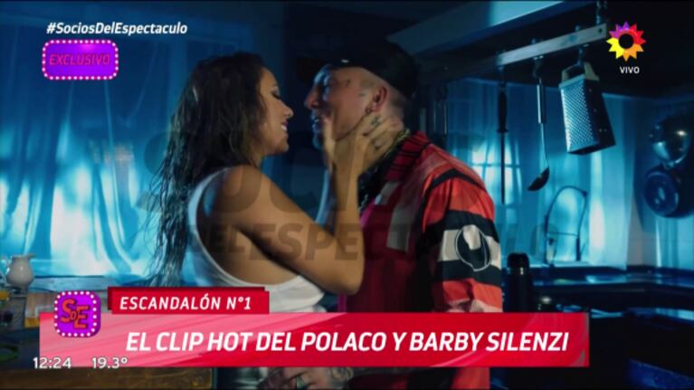 El sincericidio del Polaco sobre el jugado videoclip que lanzó con Barby Silenzi