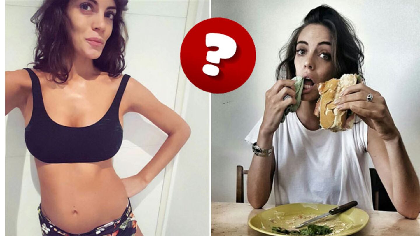 El singular antojo de Emilia Attias, embarazada de siete meses.