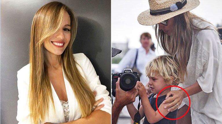 El singular detalle que dejó ver Pampita en una foto casual: reconciliada con Pico Mónaco ¿y anillo de compromiso?