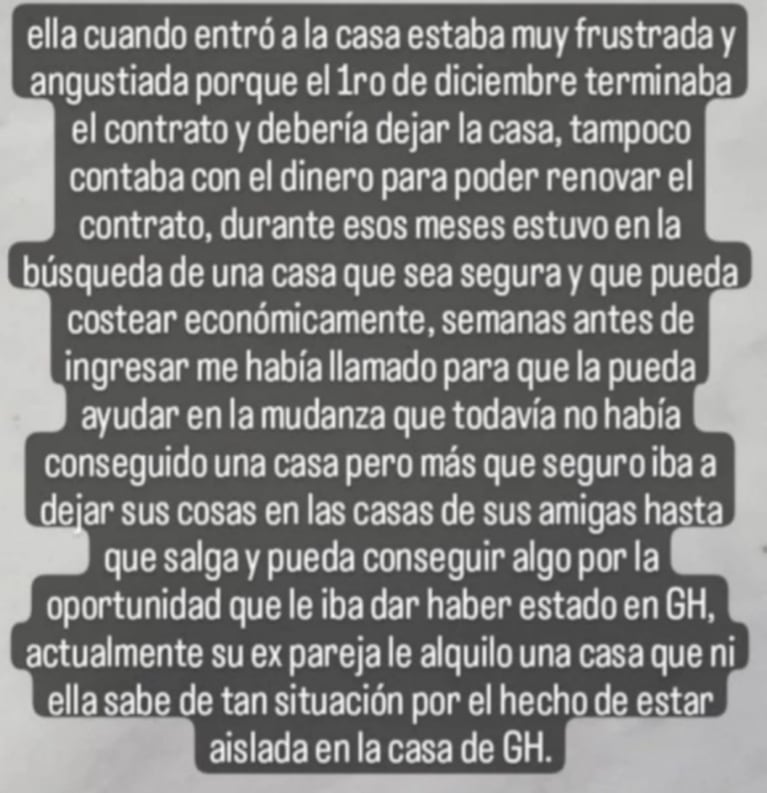 El sobrino de Romina de Gran Hermano contó la verdad sobre su situación económica