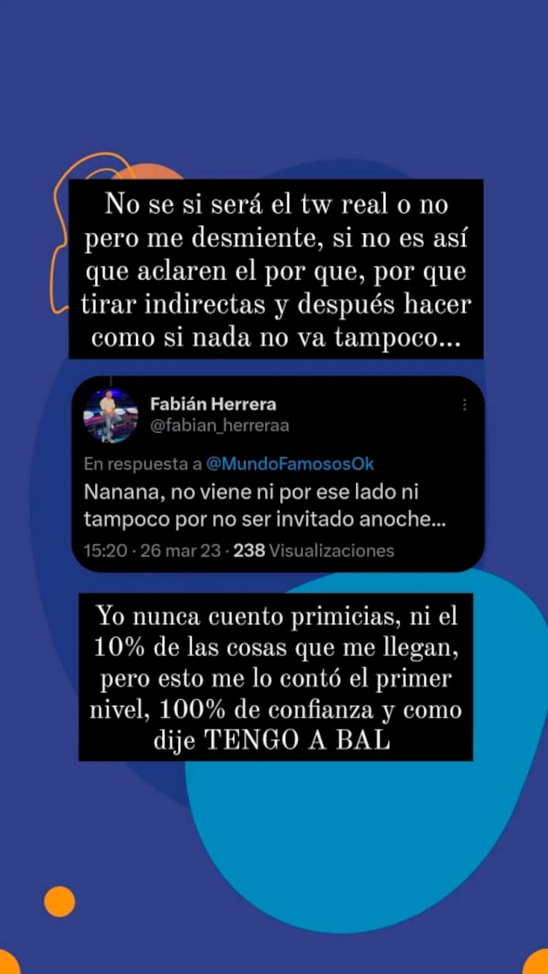 El sobrino de Romina Uhrig de Gran Hermano apuntó fuerte contra ella: "Un día le servís y al otro no"